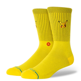 STANCE Pokemon x Stance Pikachu Crew Socks Yellow Men's Socks Stance 