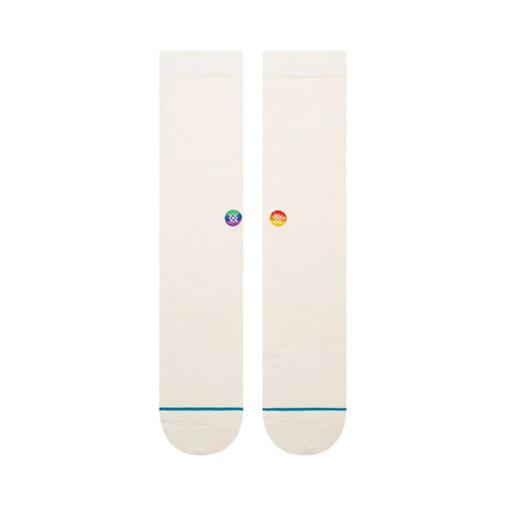 STANCE Encircle x Stance Love Crew Socks White Men's Socks Stance 