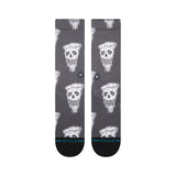STANCE Pizza Face Crew Socks Whiteblack Men's Socks Stance 