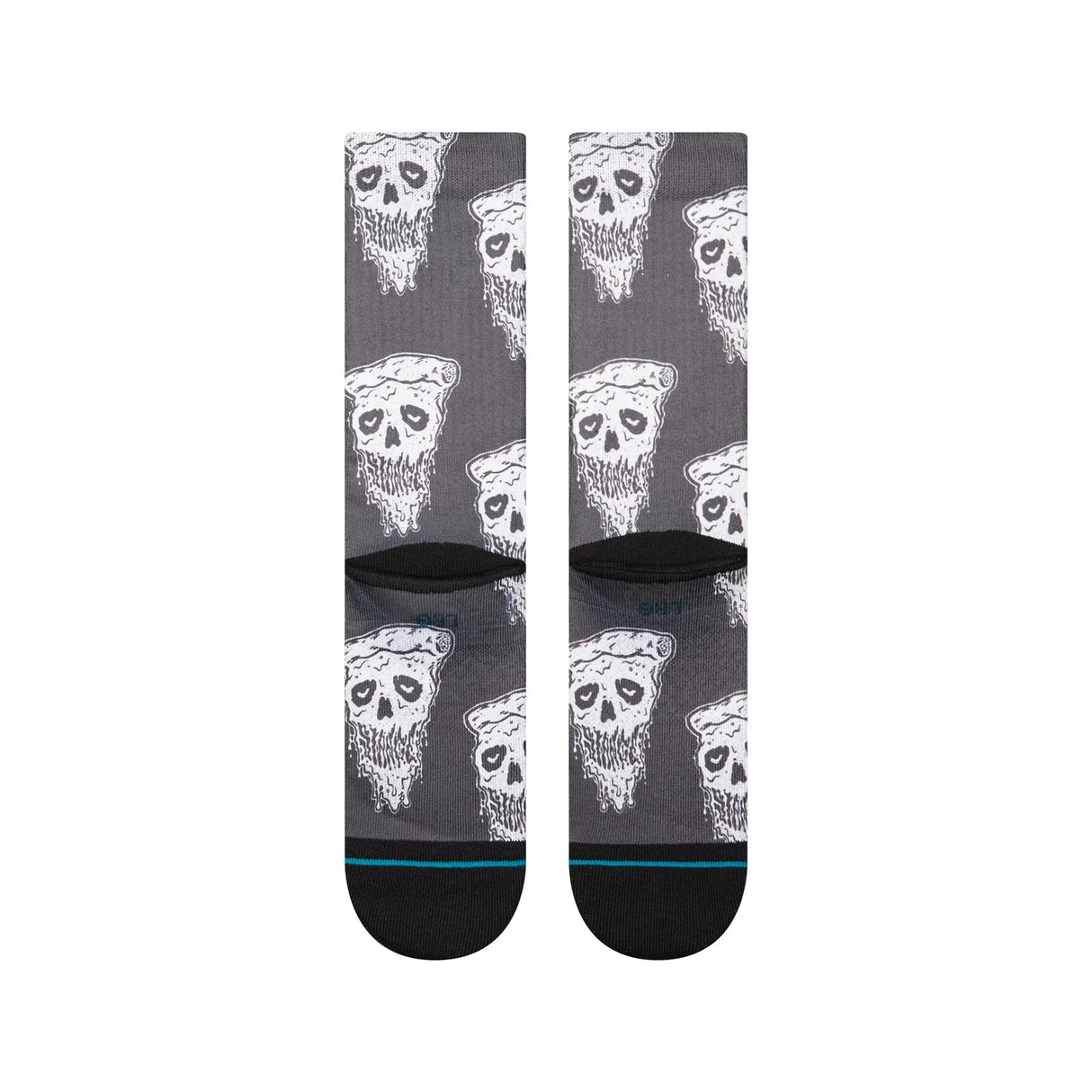 STANCE Pizza Face Crew Socks Whiteblack Men's Socks Stance 