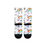 STANCE Vibeon Crew Socks Rainbow Men's Socks Stance 
