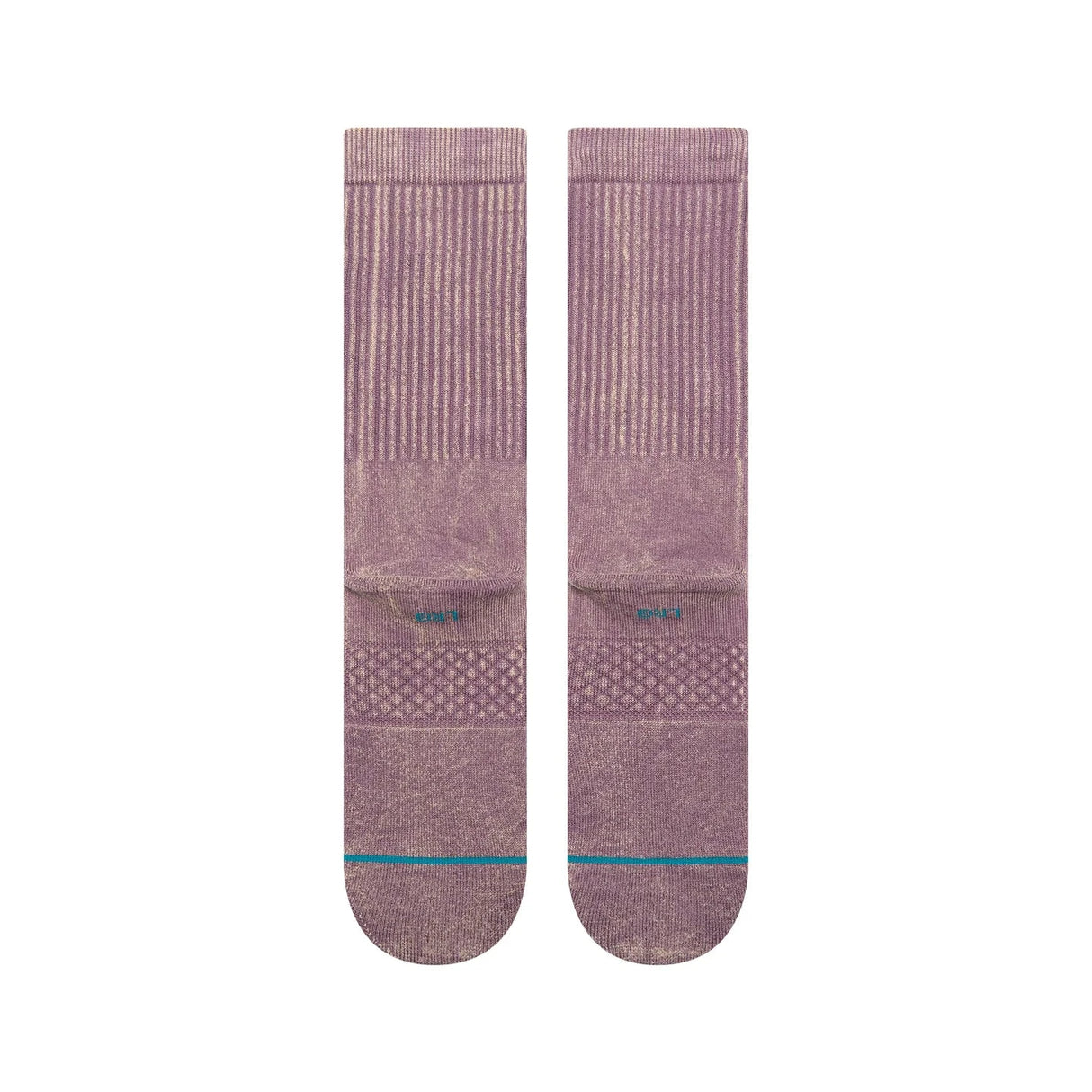 STANCE Icon Dyed Crew Socks Plum Men's Socks Stance 