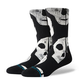STANCE Jolly Rogers Crew Socks Black Men's Socks Stance 