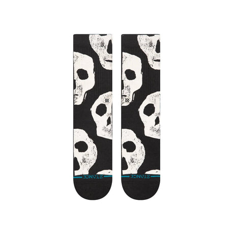 STANCE Jolly Rogers Crew Socks Black Men's Socks Stance 