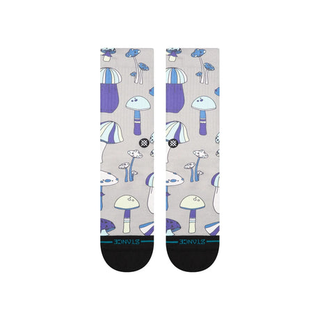 STANCE Microbial Crew Socks String Grey Men's Socks Stance 
