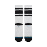 STANCE Boyd Skull Crew Socks Heather Grey Men's Socks Stance 