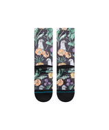 STANCE Todd Francis X Stance Just Flocked Crew Socks Black Men's Socks Stance 
