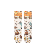 STANCE Todd Francis X Stance Thrashed Crew Socks Off White Men's Socks Stance 