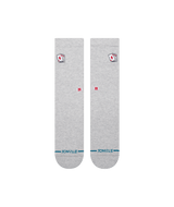 STANCE Hit Me Crew Socks Heather Grey Men's Socks Stance 