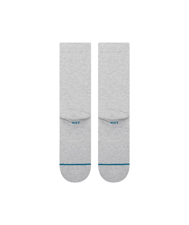 STANCE Hit Me Crew Socks Heather Grey Men's Socks Stance 