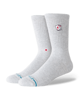 STANCE Hit Me Crew Socks Heather Grey Men's Socks Stance 
