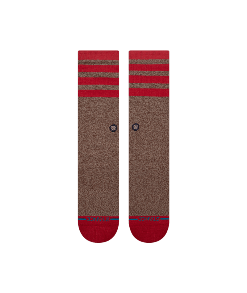 STANCE Sock Monkey Crew Socks Brown Men's Socks Stance 