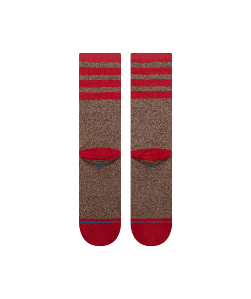 STANCE Sock Monkey Crew Socks Brown Men's Socks Stance 