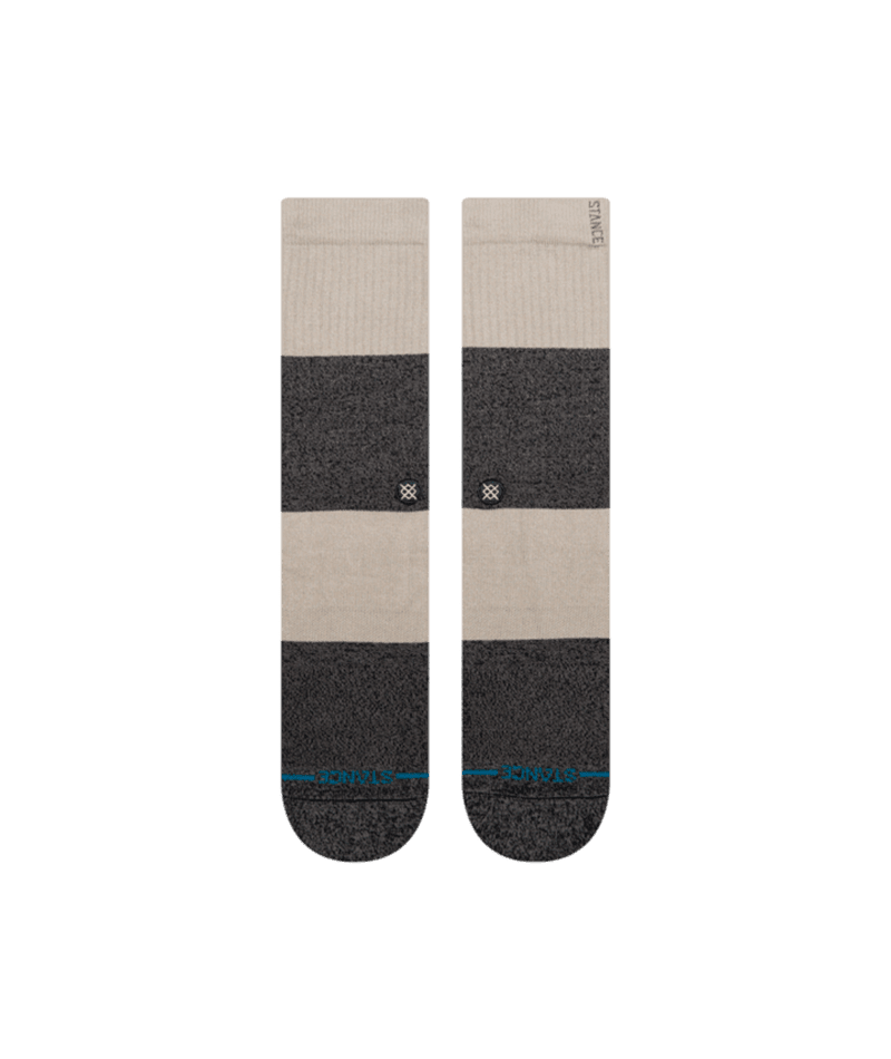STANCE Twist Stripe Crew Socks Grey Men's Socks Stance 