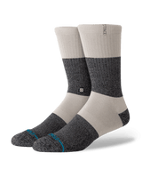STANCE Twist Stripe Crew Socks Grey Men's Socks Stance 