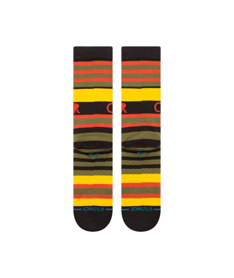 STANCE Elf X Stance Son Of A Crew Socks Black Men's Socks Stance 