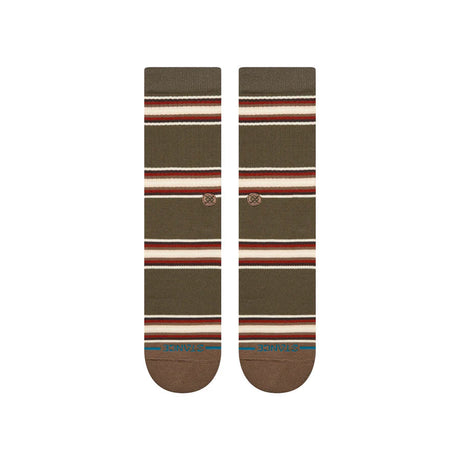 STANCE Hill Top Socks Dark Green Men's Socks Stance 