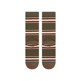 STANCE Hill Top Socks Dark Green Men's Socks Stance 