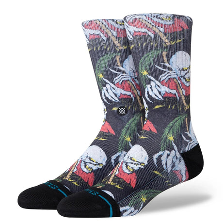STANCE Palm Slayer Crew Socks Black Men's Socks Stance 