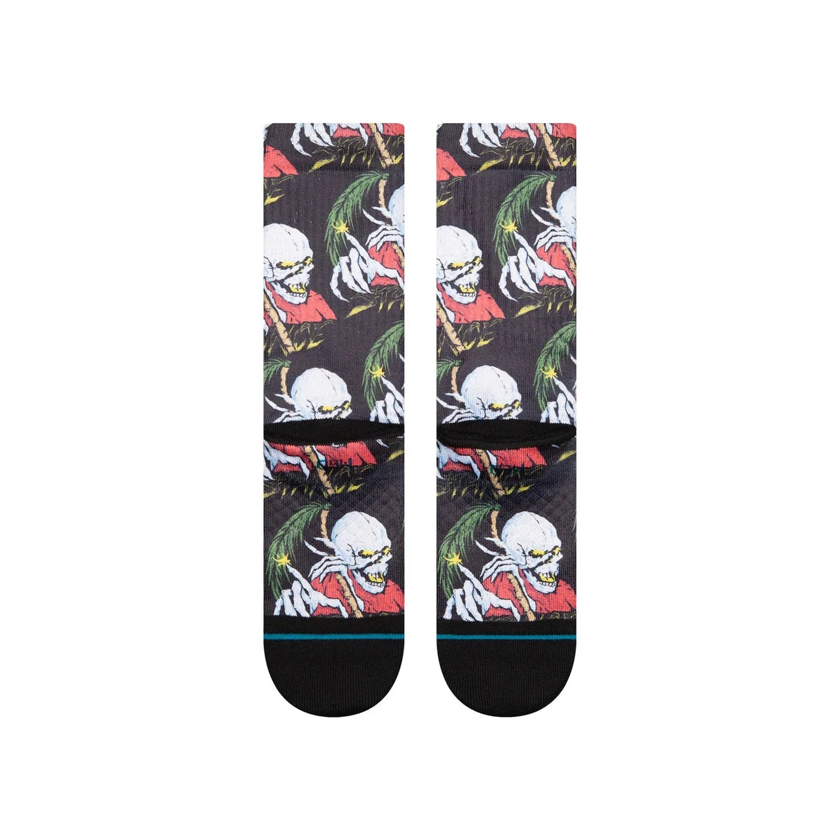 STANCE Palm Slayer Crew Socks Black Men's Socks Stance 