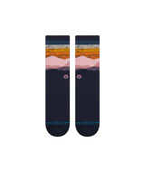 STANCE Saddleback Crew Socks Navy Men's Socks Stance 