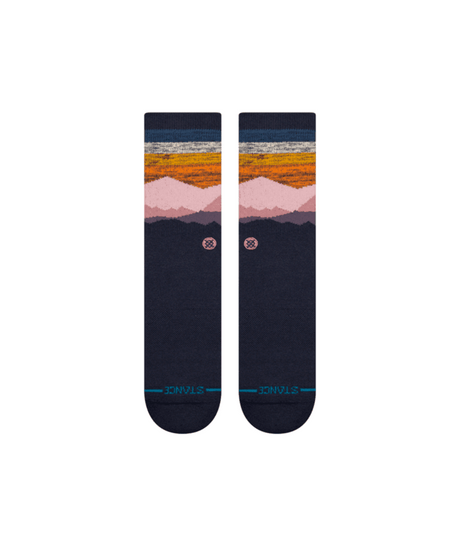 STANCE Saddleback Crew Socks Navy Men's Socks Stance 