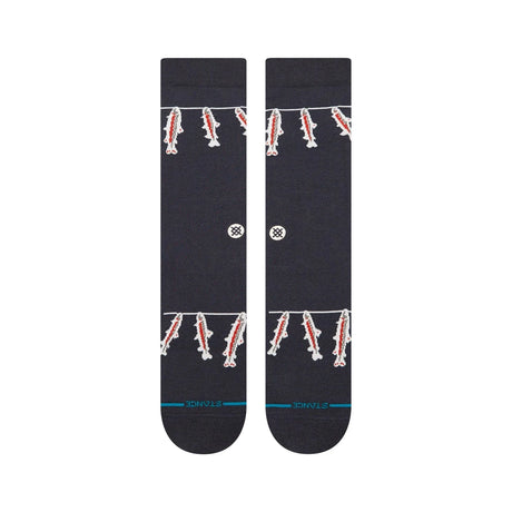 STANCE Gone Fishin Crew Socks Navy Men's Socks Stance 