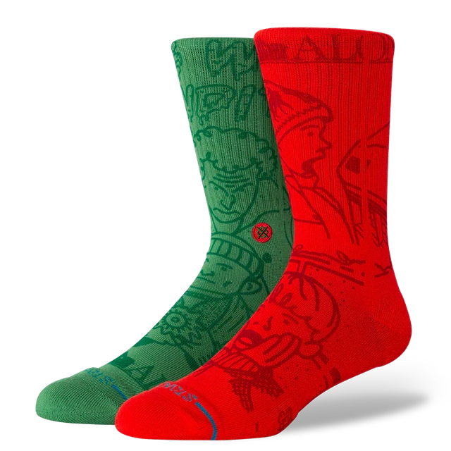STANCE Home Alone x Stance Home Alone Crew Socks Multi Men's Socks Stance 