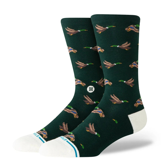 STANCE Huntin Crew Socks Pine Men's Socks Stance 