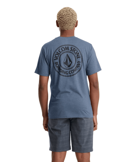 VOLCOM Drain You T-Shirt Blueberry Men's Short Sleeve T-Shirts Volcom 