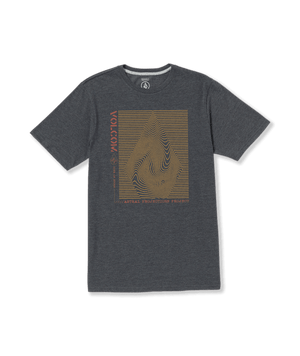 VOLCOM Astral T-Shirt Dark Black Heather Men's Short Sleeve T-Shirts Volcom 