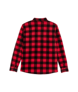 VOLCOM Bowered Fleece Button Up Lifeguard Red Men's Street Jackets Volcom 