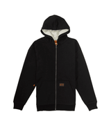 VOLCOM Axestone Workwear Lined Fleece Black Men's Zip Hoodies Volcom 