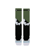 STANCE Divide Wool Snow Socks Black Men's Snowboard Socks Stance 