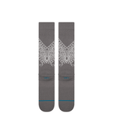 STANCE Barrio Mid Wool Snow Socks Dark Grey Men's Snowboard Socks Stance 