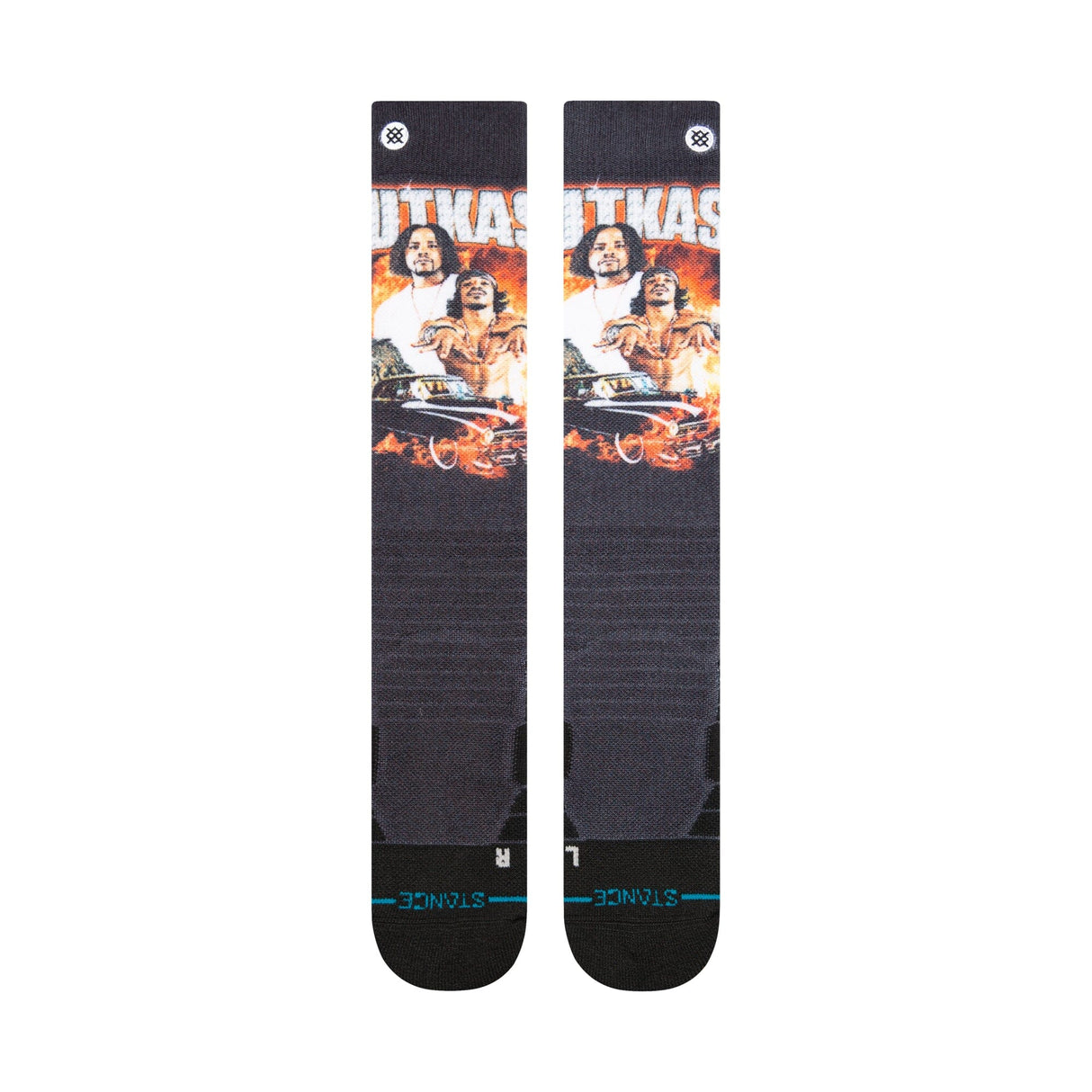 STANCE Stankonia Snow Socks Multi Men's Snowboard Socks Stance 