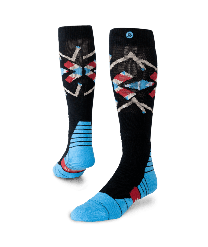 STANCE Breaker Mid Poly Snow Socks Black