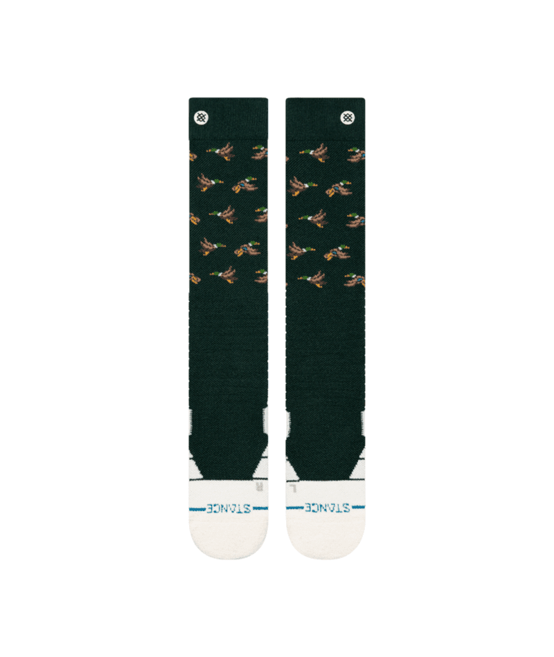 STANCE Huntin Mid Poly Snow Socks Pine Men's Snowboard Socks Stance 