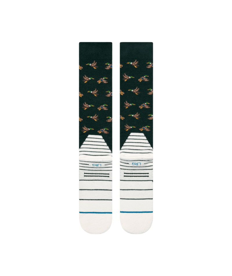 STANCE Huntin Mid Poly Snow Socks Pine Men's Snowboard Socks Stance 