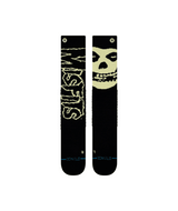 STANCE Misfits Wool Snow Socks Black Men's Snowboard Socks Stance 