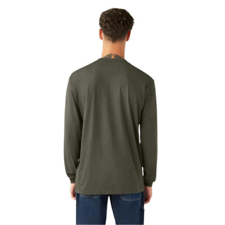 DICKIES X SPITFIRE Long Sleeve T-Shirt Olive Green Men's Long Sleeve T-Shirts Dickies 