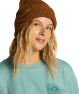 BILLABONG Women's Roamer Beanie Walnut Women's Beanies Billabong 