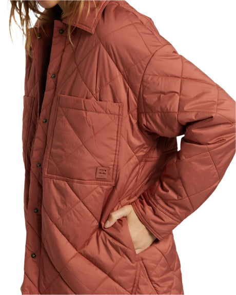 BILLABONG Women's Transport Jacket Sweet Chocolate Women's Street Jackets Billabong 