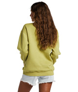 BILLABONG Women's Lovers Forever Crewneck Sweater Seaweed Women's Crewnecks Billabong 