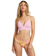 BILLABONG Women's Summer Folk Reversible Medium Bikini Bottoms Multi Women's Bikini Bottoms Billabong 