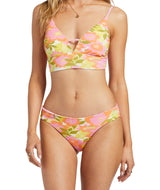 BILLABONG Women's Summer Folk Reversible Medium Bikini Bottoms Multi Women's Bikini Bottoms Billabong 