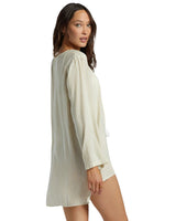 BILLABONG Women's Blue Skies Beach Mini Dress Moss Joy Women's Cover Ups and Kimonos Billabong 