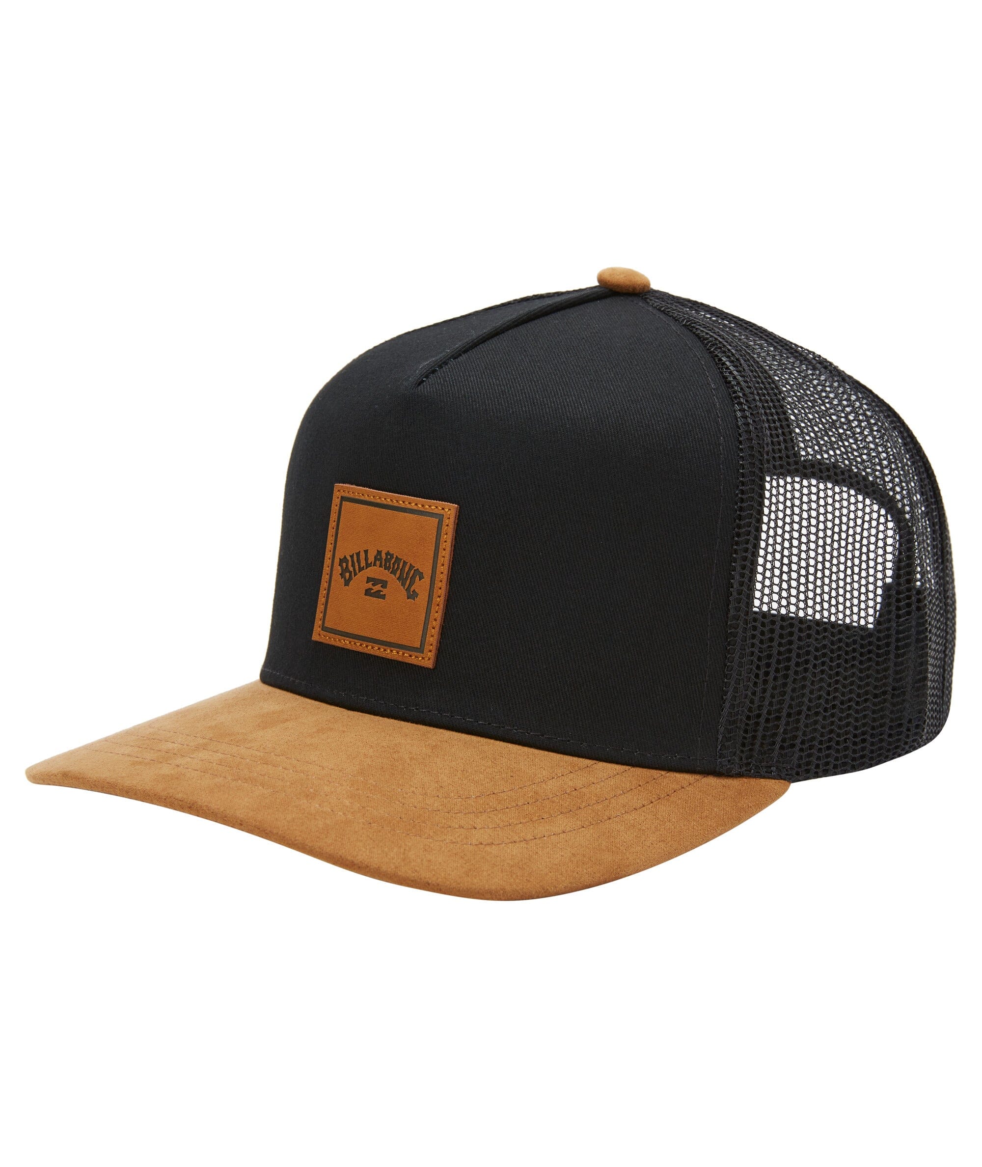 BILLABONG Stacked Trucker Hat Black/Tan Men's Hats Billabong 