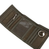 DIME Waxed Velcro Wallet Olive