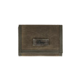 DIME Waxed Velcro Wallet Olive